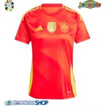 Maglie da calcio Spagna Prima Maglia Femminile Europei 2024 Manica Corta